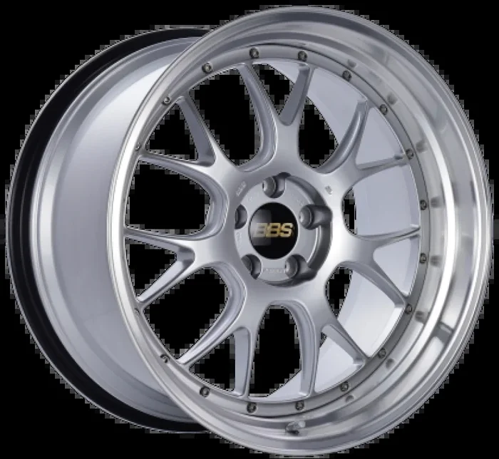 BBS LM-R 19×9.5 5×114.3 ET45 Diamond Silver Center Diamond Cut Lip Wheel – 82mm PFS Required