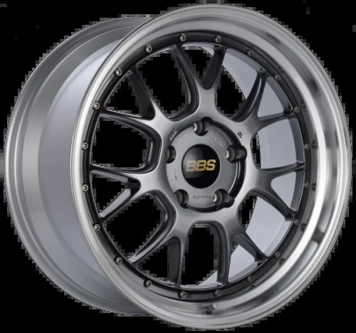 BBS LM-R 19×9.5 5×120 ET35 Diamond Black Center Diamond Cut Lip Wheel -82mm PFS/Clip Required