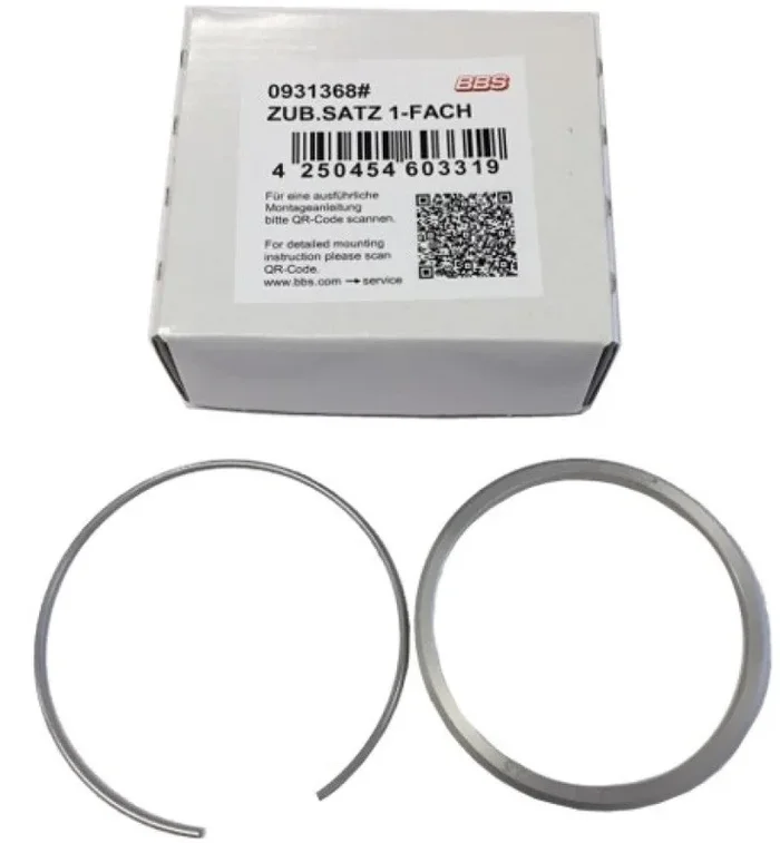 BBS PFS KIT – BMW – Includes 82mm OD – 72.5mm ID Ring / 82mm Clip
