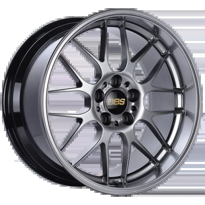 BBS RG-R 19×9.5 5×114.3 ET22 Diamond Black Wheel -82mm PFS/Clip Required