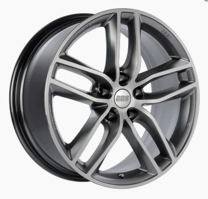 BBS SX 18×8 5×114.3 ET40 Gloss Platinum Diamond Cut Face Wheel – 82mm PFS Required