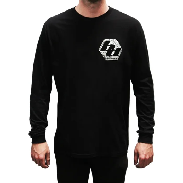 BD Black Men‘s Long Sleeve Shirt XX Large Baja Designs