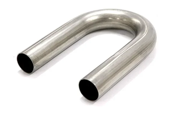 Bent exhaust tube 180° 2,5″ Stainless (63mm)