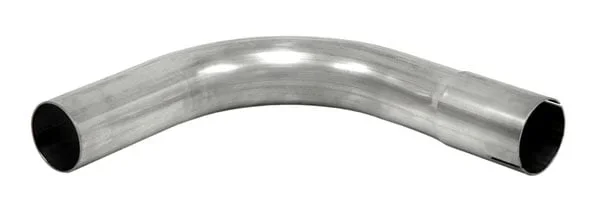 Bent exhaust tube 90° 2″ Stainless (51mm)