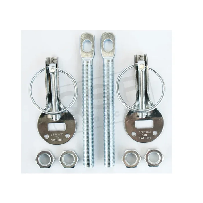 Bonnet latch Silver steel / SS