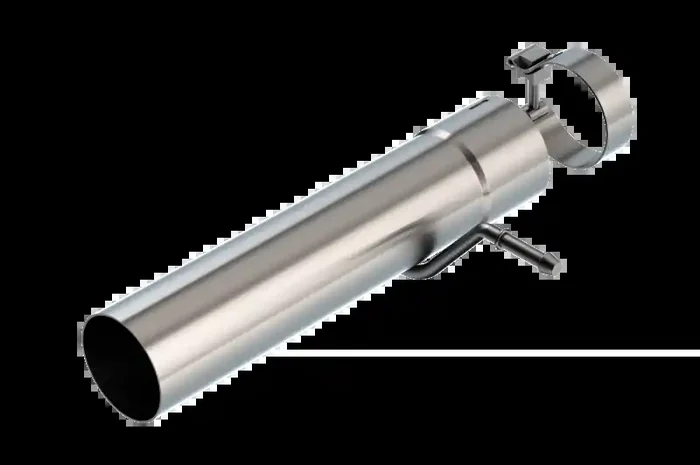 Borla 20-22 Chevrolet/GMC Silverado/Sierra 6.6L T-304 Stainless Steel Extension Pipe – Brushed