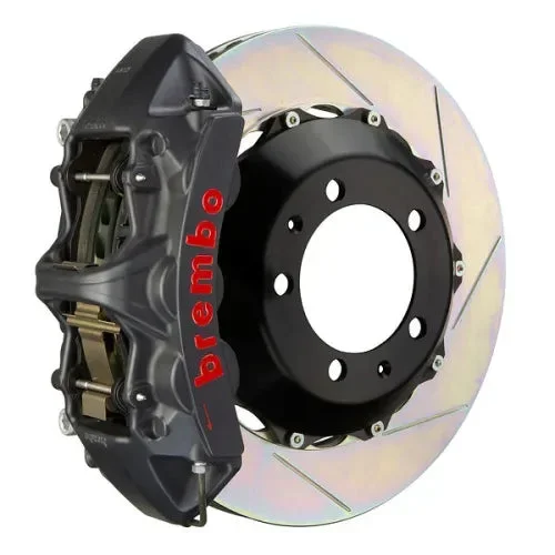 Brembo 05-13 Range Rover Sport Front GTS BBK 6 Piston Cast 405×34 2pc Rotor Slotted Type1-Black HA