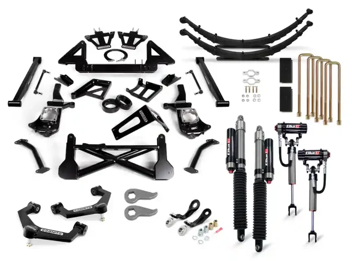 Cognito Motorsports Truck 12-Inch Elite Lift Kit with Elka 2.5 Reservoir Shocks For 11-19 Silverado/Sierra 2500/3500 2WD/4WD – 210-P1180