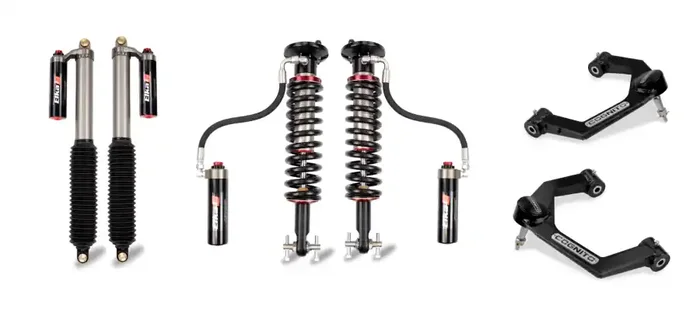 Cognito Motorsports Truck 2.5-Inch Elite Leveling Kit with Elka 2.5 Reservoir Shocks for 15-23 Ford F-150 4WD – 220-P1182