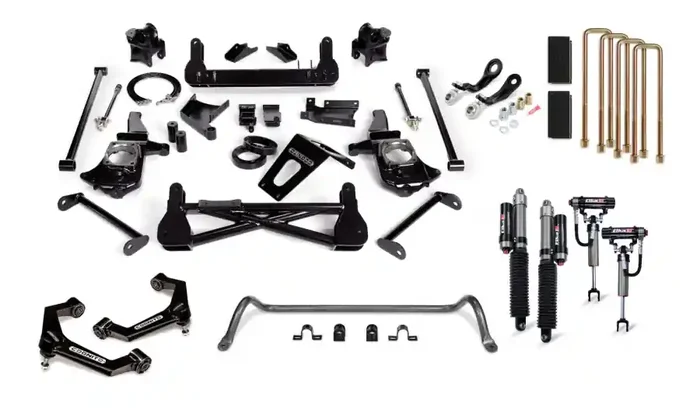 Cognito Motorsports Truck 7-Inch Premier Lift Kit with Elka 2.5 Shocks for 11-19 Silverado/Sierra 2500/3500 2WD/4WD – 210-P1174