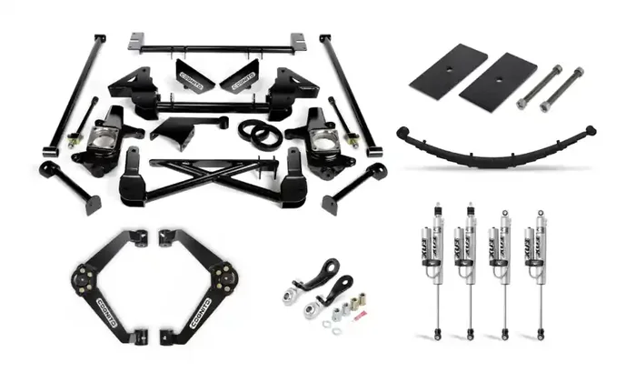 Cognito Motorsports Truck 7-Inch Premier Lift Kit With Fox 2.0 PSRR Shocks For 1-13 2500 Suburban/2500 Yukon XL 2WD/4WD – 210-P1142