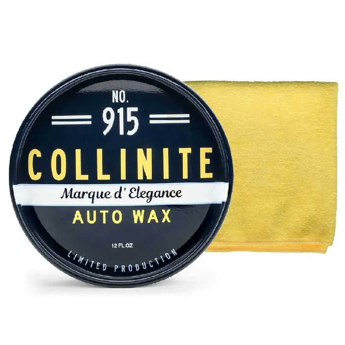 Collinite 915 Marque D‘Elegance Automotive Wax (12oz) with Microfiber Towel