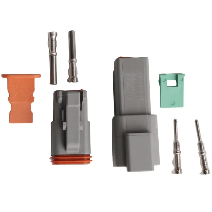 Connector 2-pin DT series male + Female