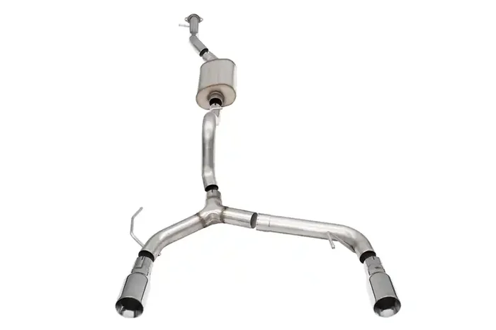 Corsa Performance 2.75in. Cat-Back Single Side Exit Exhaust System with Single 4.0in. Straight-Cut Polished Tips – 21206