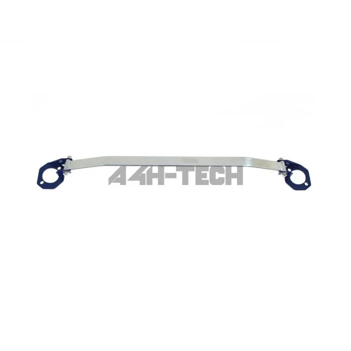 D1 Spec aluminium 2-point strut bar front polished (Honda Civic/Del sol/Integra)