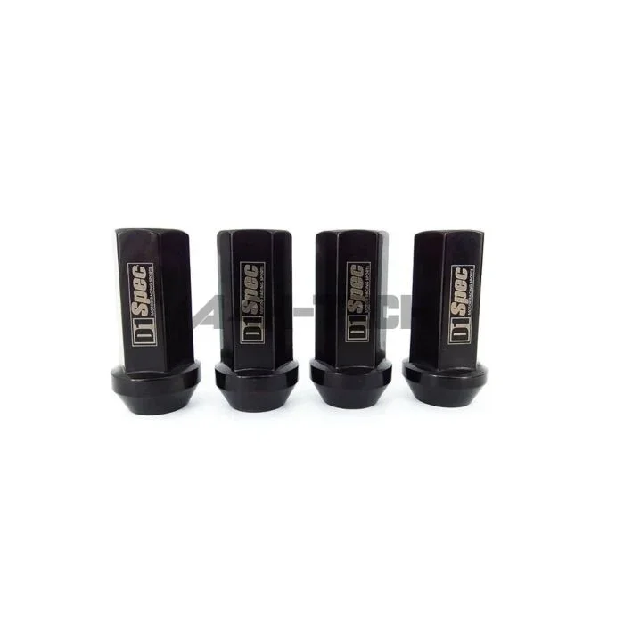 D1 Spec steel wheel nuts M12x1.5mm 4-piece (conical)