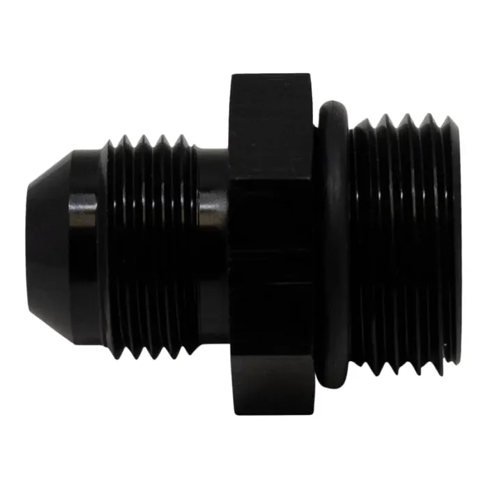 DeatschWerks 10AN ORB Male to 8AN Male Flare Adapter (Incl O-Ring) – Anodized Matte Black