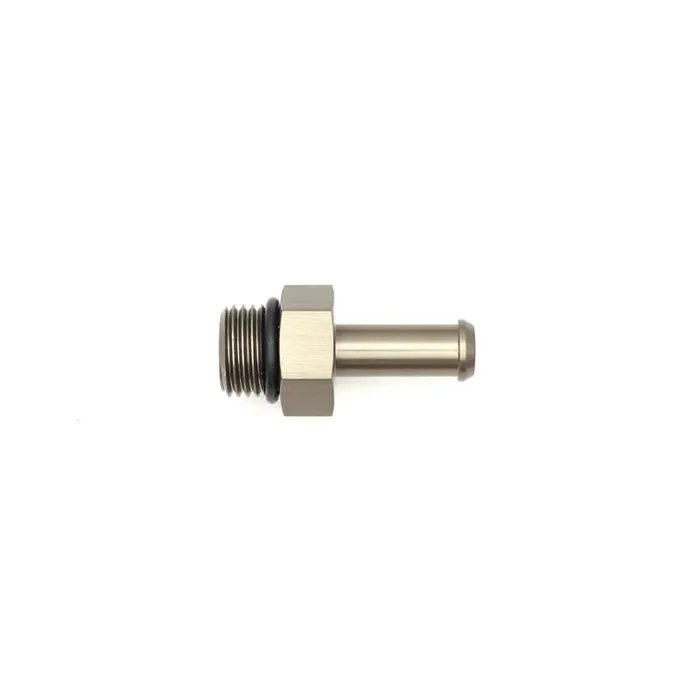 DeatschWerks 6AN ORB Male To 5/16in Barb Fitting (Single Barb – Incl O-Ring)