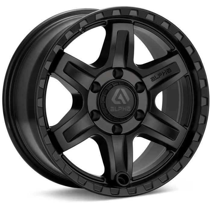 DELTA 17X8.5 5X127 +0 MATTE BLACK / AD178551270MB