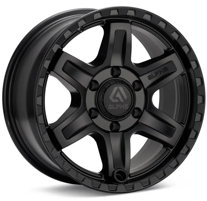 DELTA 17X8.5 6X135 +0 MATTE BLACK / AD178561350MB