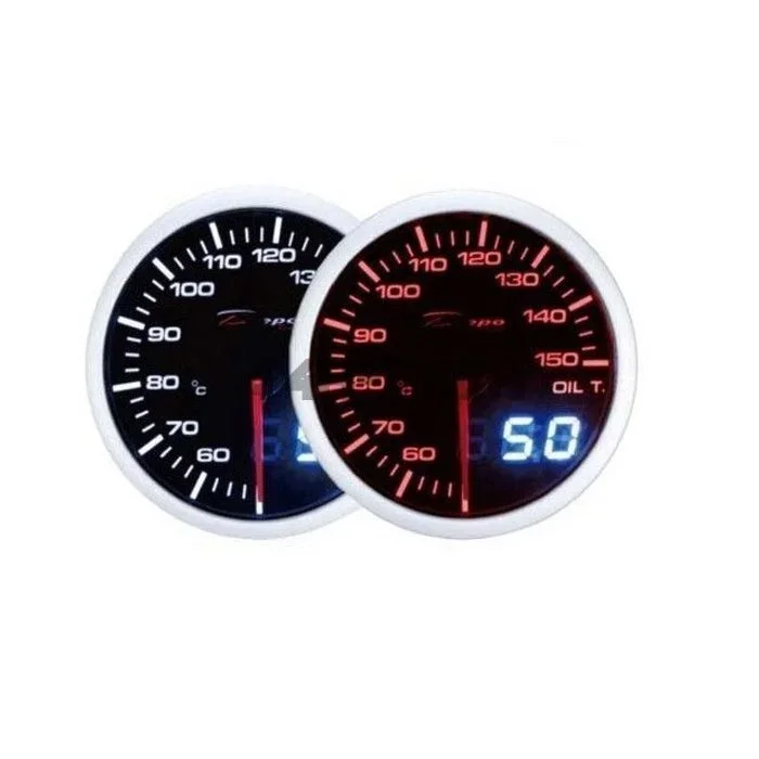 Depo Racing Oil temperature gauge DUAL series 52mm (universal)