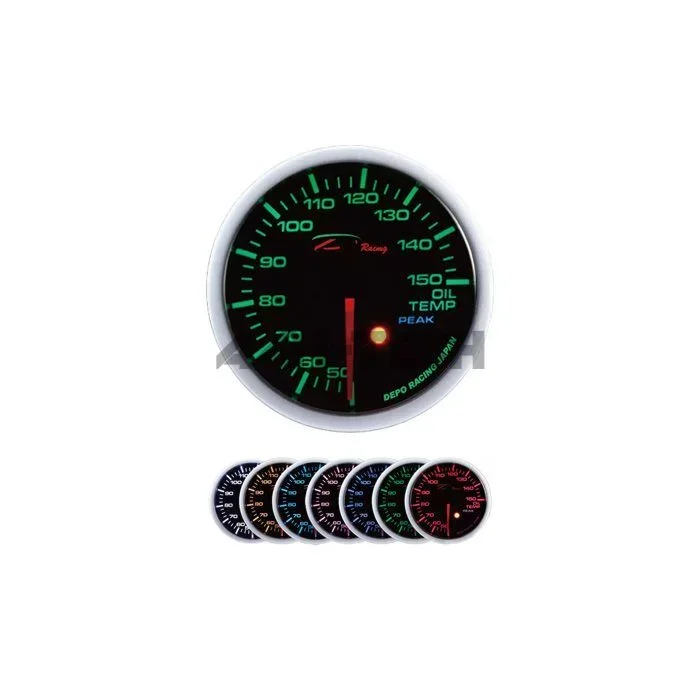 Depo Racing Oil temperature gauge SKPK Series 60mm (universal)
