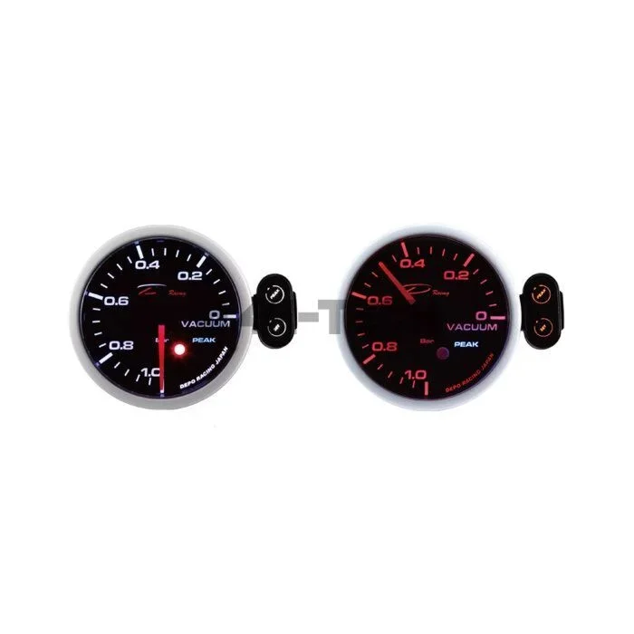 Depo Racing Vacuum gauge PEAK series 52mm (universal)