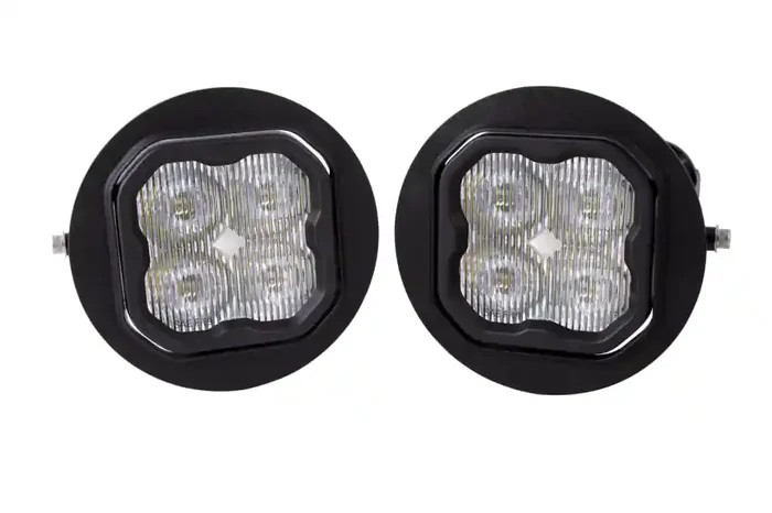Diode Dynamics SS3 LED Fog Light Kit for 2011-2014 Ford F-150 White SAE Fog Max w/ Backlight – DD7025-ss3fog-1027