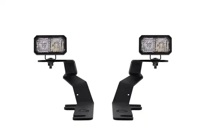 Diode Dynamics Stage Series 2in LED Ditch Light Kit for 2017-2020 Ford Raptor Sport White Combo – ss3dtch-1040-DD6571