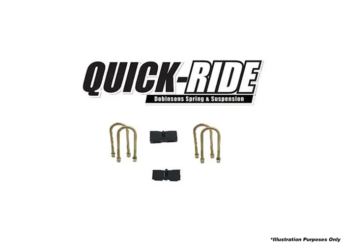 DOBINSONS 1.25″ QUICK RIDE KIT INCLUDES U-BOLTS – QR59-552K