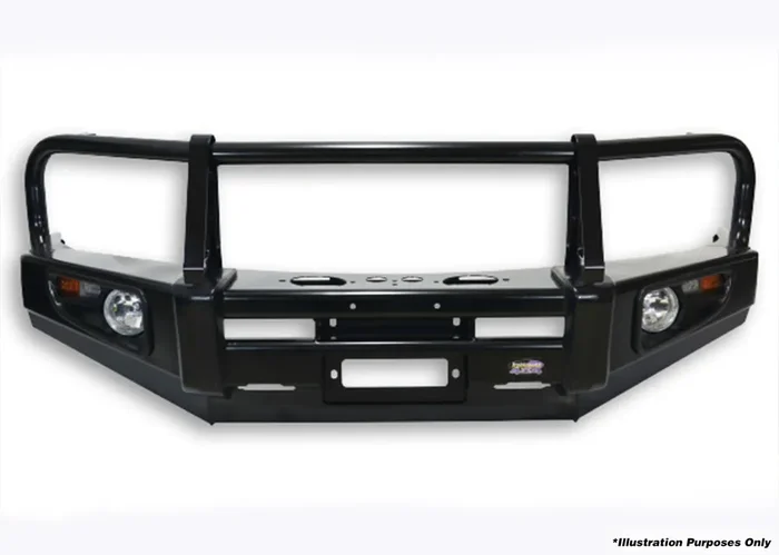 DOBINSONS BULL BAR CLASSIC BLACK FOR TOYOTA HILUX REVO 2016-2018 – BU59-3541