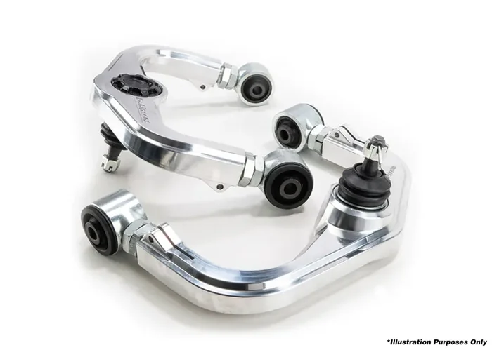 DOBINSONS UCA PAIR BILLET ALUMINUM SERIES FOR TOYOTA HILUX / TACOMA / FORTUNER (WITH BALLJOINTS PRESSED) – UCA59-203K
