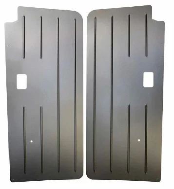 Door panel aluminum front BMW E30