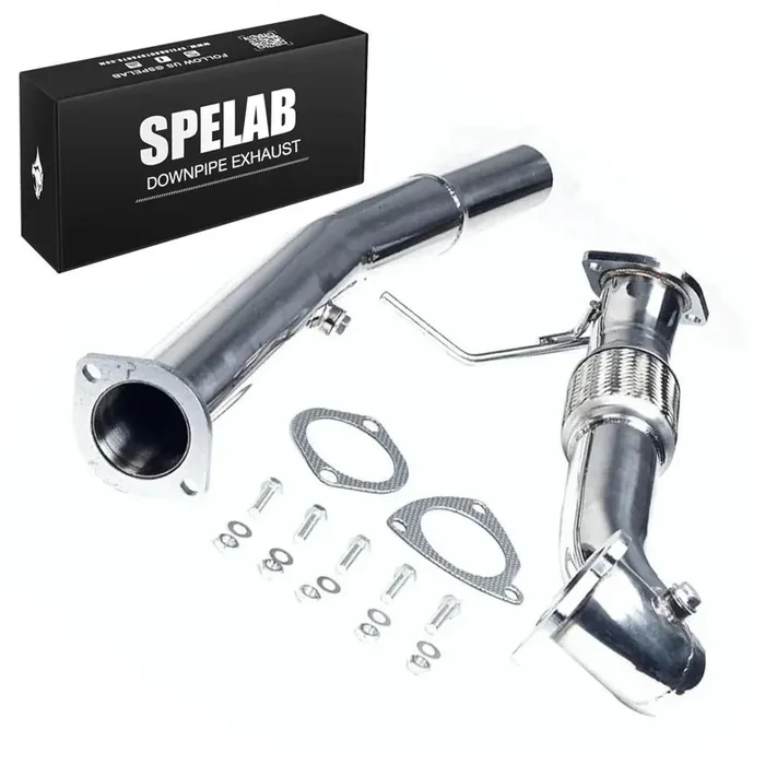 Downpipe Exhaust for 1999-2006 Audi S3 TT 1.8T 3 Inch High Flow SPELAB