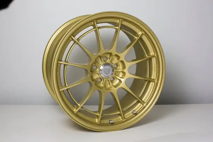 Enkei NT03+M 18×9.5 5×100 40mm Offset Gold Wheel (MOQ 40 / Special Order)