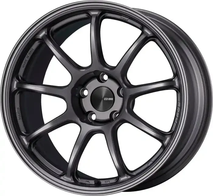 Enkei PF09 18×9.5 5×114.3 27mm Offset 75mm Bore Dark Silver Wheel