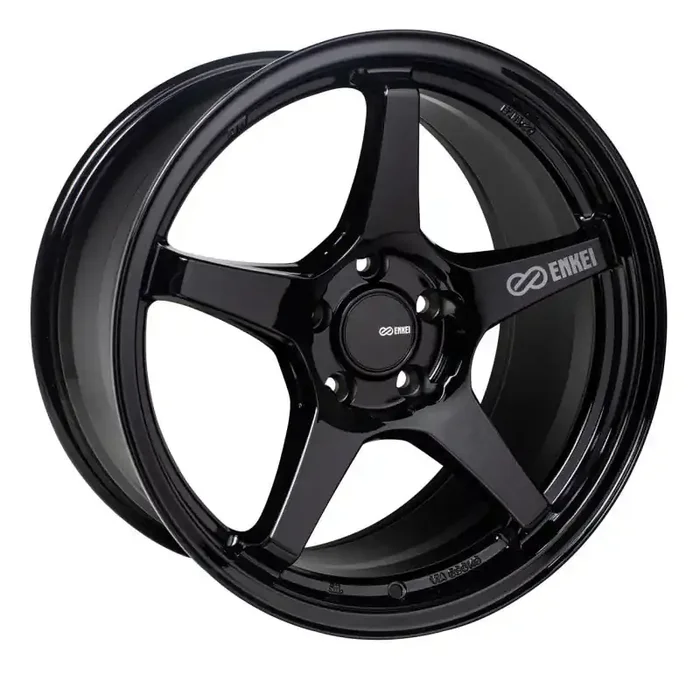 Enkei TS-5 17×8 5×114.3 40mm Offset 72.6mm Bore Gloss Black