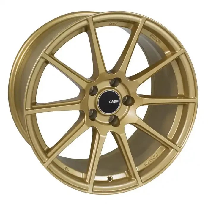 Enkei TS10 17×8 5×100 45mm Offset 72.6mm Bore Gold Wheel