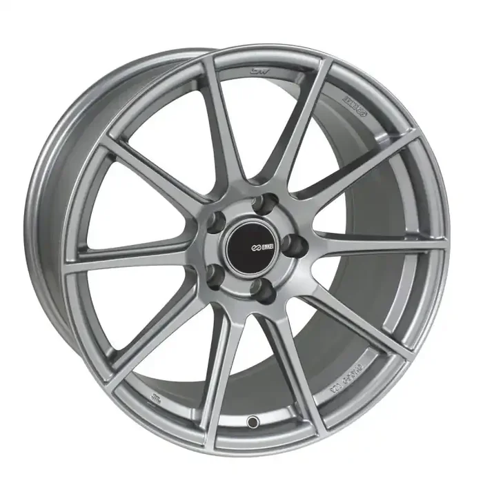 Enkei TS10 17×8 5×100 45mm Offset 72.6mm Bore Grey Wheel