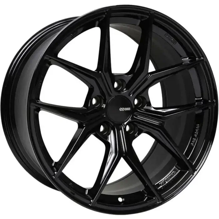 Enkei TSR-X 20×9.5 40mm Offset 5×114.3 BP Gloss Black Wheel