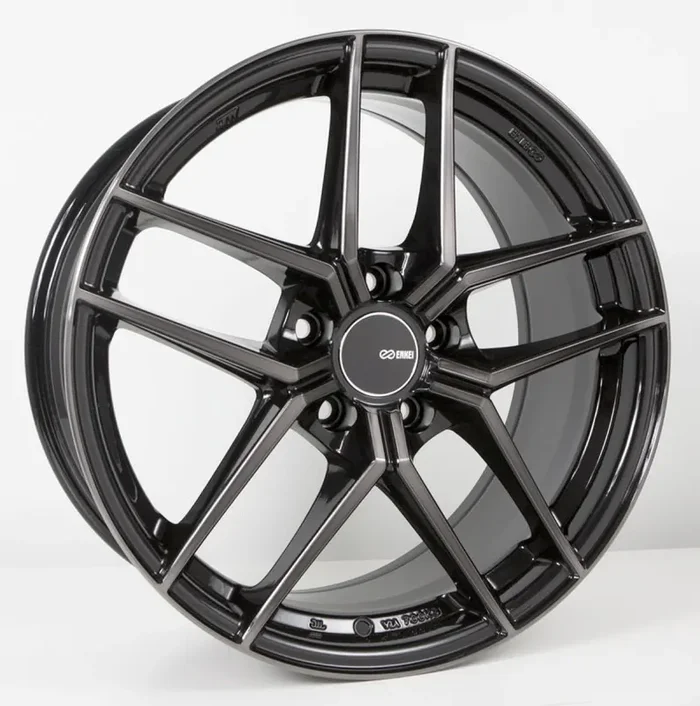 Enkei TY5 19×8.5 5×114.3 35mm Offset 72.6mm Bore Pearl Black Wheel