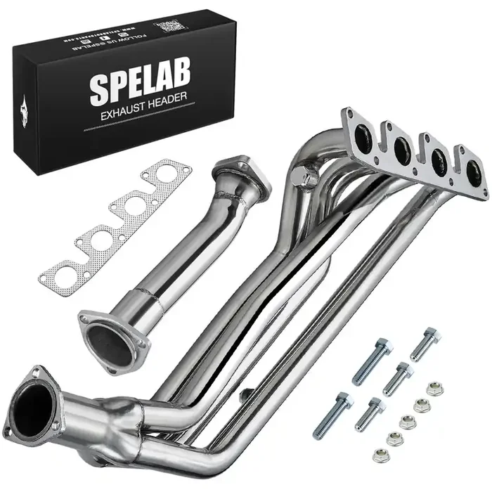 Exhaust Header & Downpipe for 1991-1994 Nissan 240SX S13 JDM 2.4L