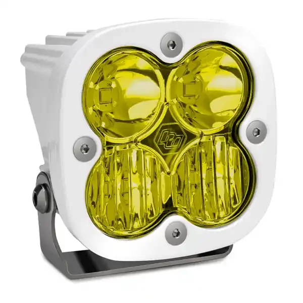 Flush Mount LED Light Pod White Clear Lens Driving/Combo Pattern Squadron Pro Baja Designs