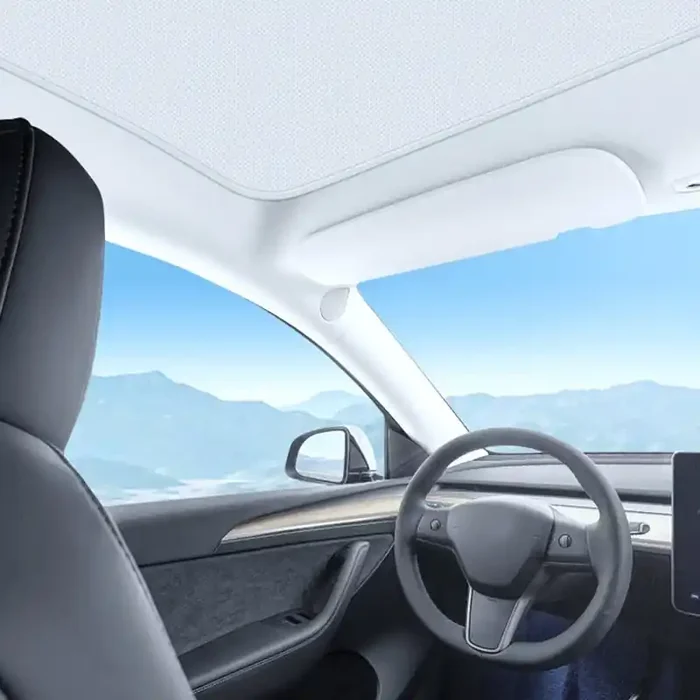 Foldable Glass Roof Sunshade for Tesla Model 3/Y