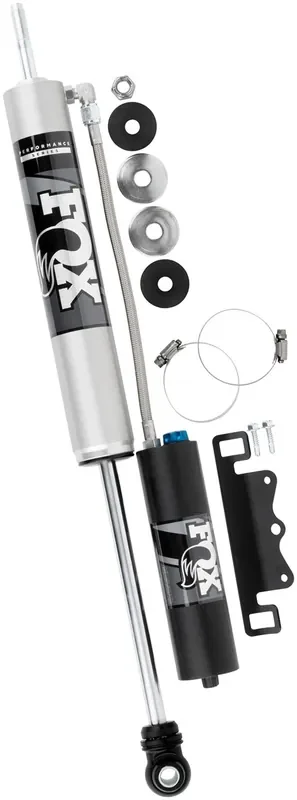 Fox 2005+ Ford Super Duty 2.0 Perf Series 9.6in Smooth Body Remote Res. Front Shock – CD Adj