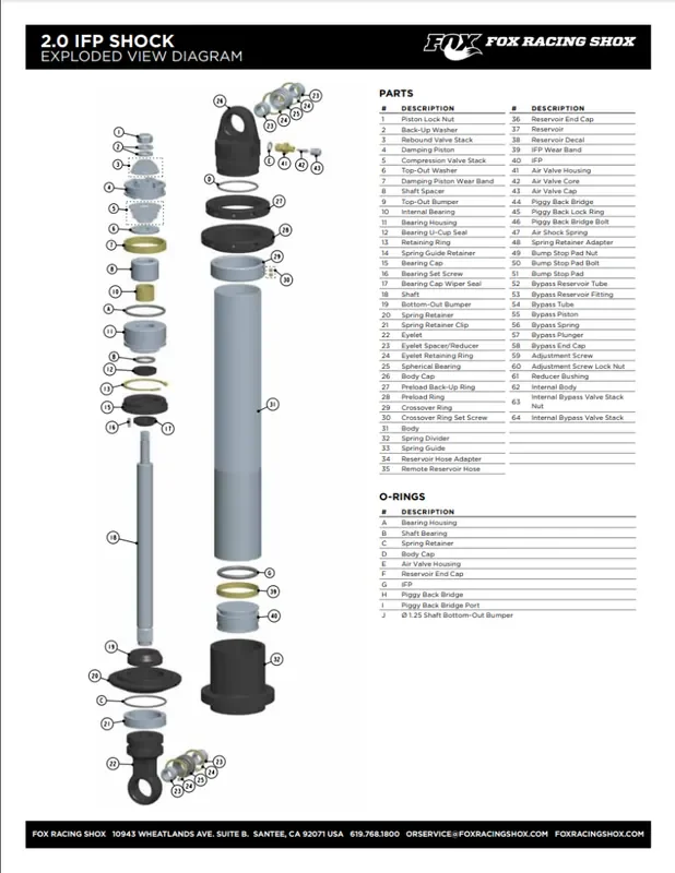 Fox Replacement Hose – 7/16-20 O Ring Boss x 7/16-20 O Ring Boss 12.00 TLG – Off Road Only
