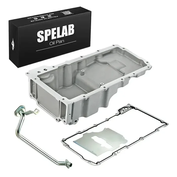 GM LS Rear Sump Low-Profile Retro-302-2, 81073 Fit Oil Pans Swap GM LS LS1 LS2 LS3 1967-1992 SPEALB