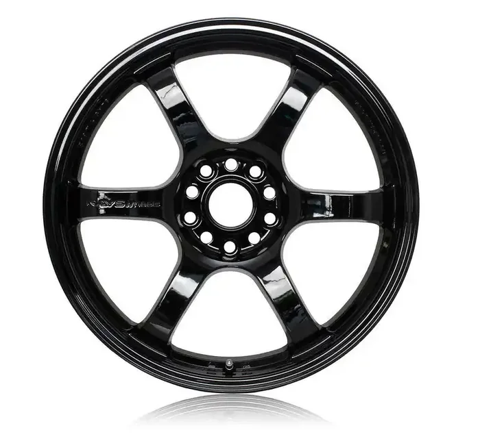 Gram Lights 57DR 18×9.5 +38 5X114.3 Glossy Black Wheel