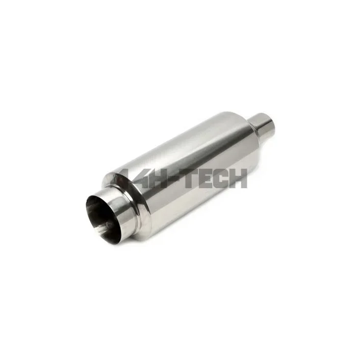 H-Gear Pro-Line Stainless steel sport rear muffler round T-1 100/45mm (universal)