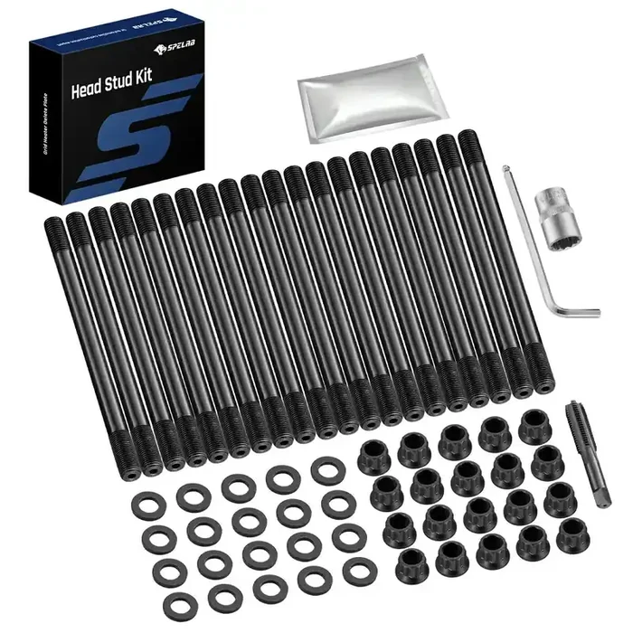 Head Stud Kit For 2003-2007 6.0L Powerstroke Ford F250 F350 F450 SPELAB